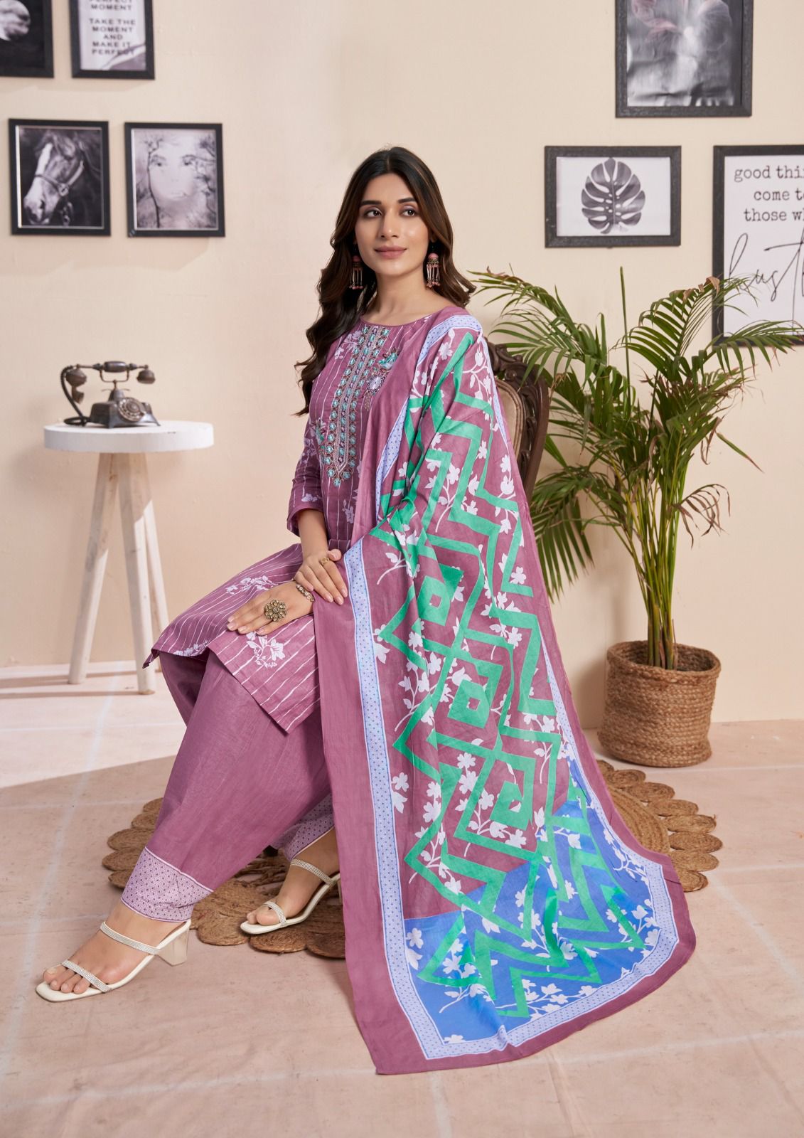 YASHIKA TRENDS SIMAYAA PURE COTTON SUITS