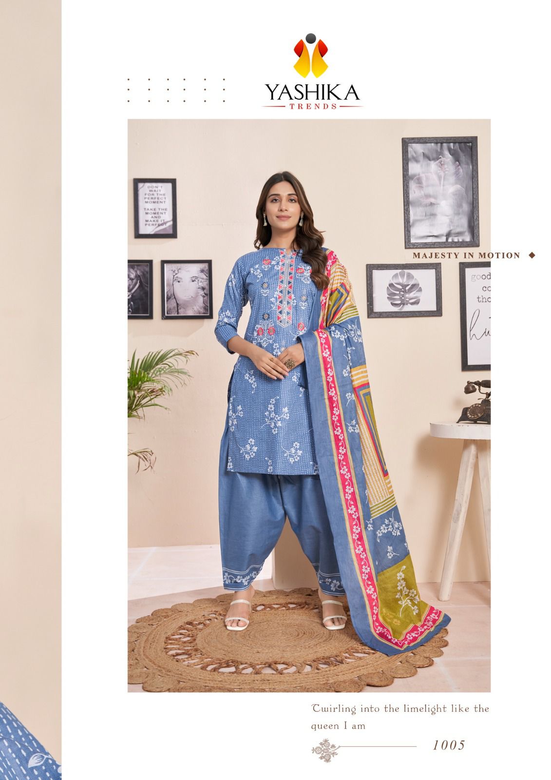 YASHIKA TRENDS SIMAYAA PURE COTTON SUITS