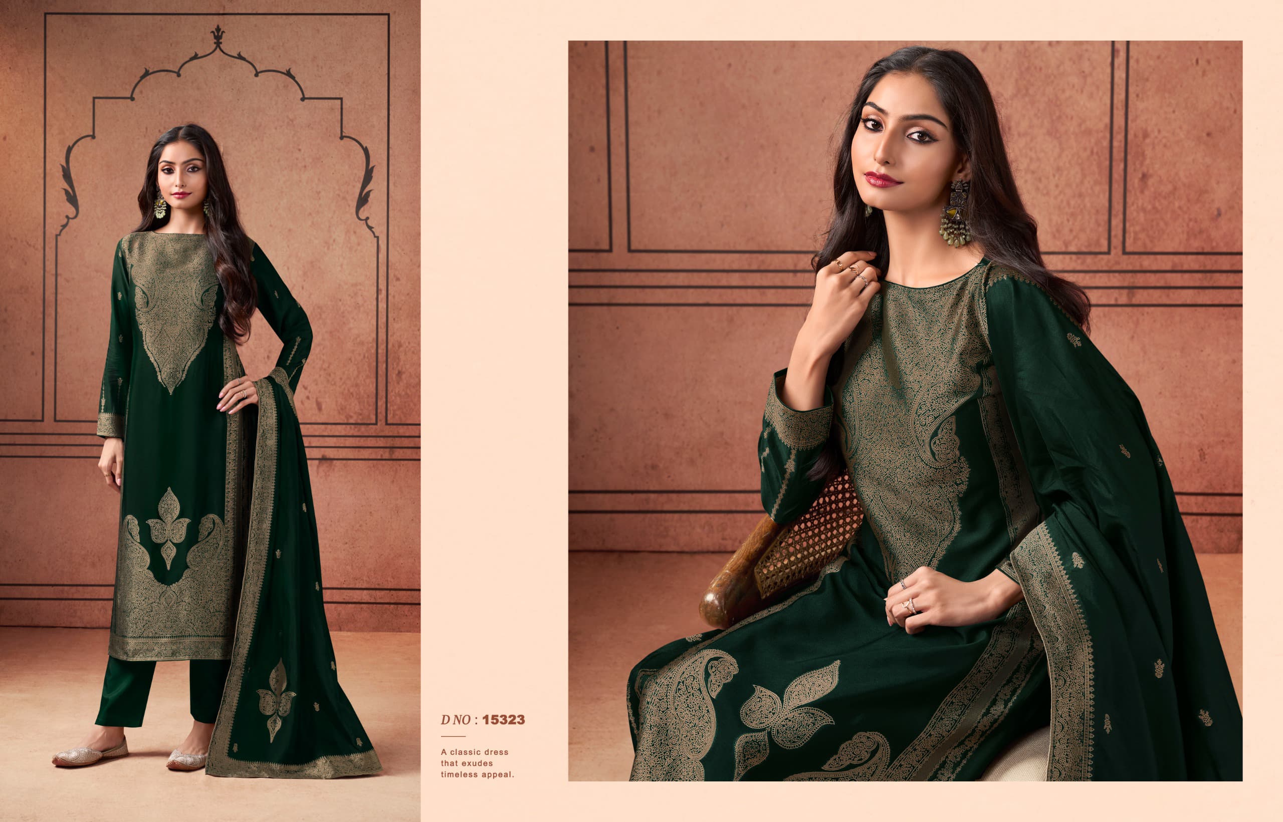 ZISA SILKY VOL 5 BEMBERG SILK SUITS