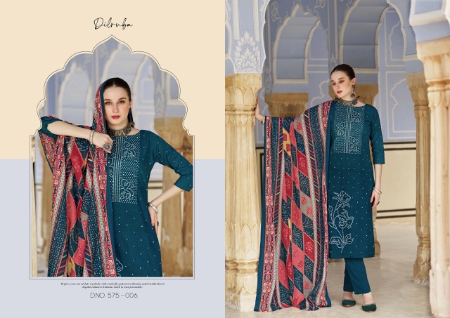 ZULFAT DILRUBA VOL 3 PURE COTTON SUITS