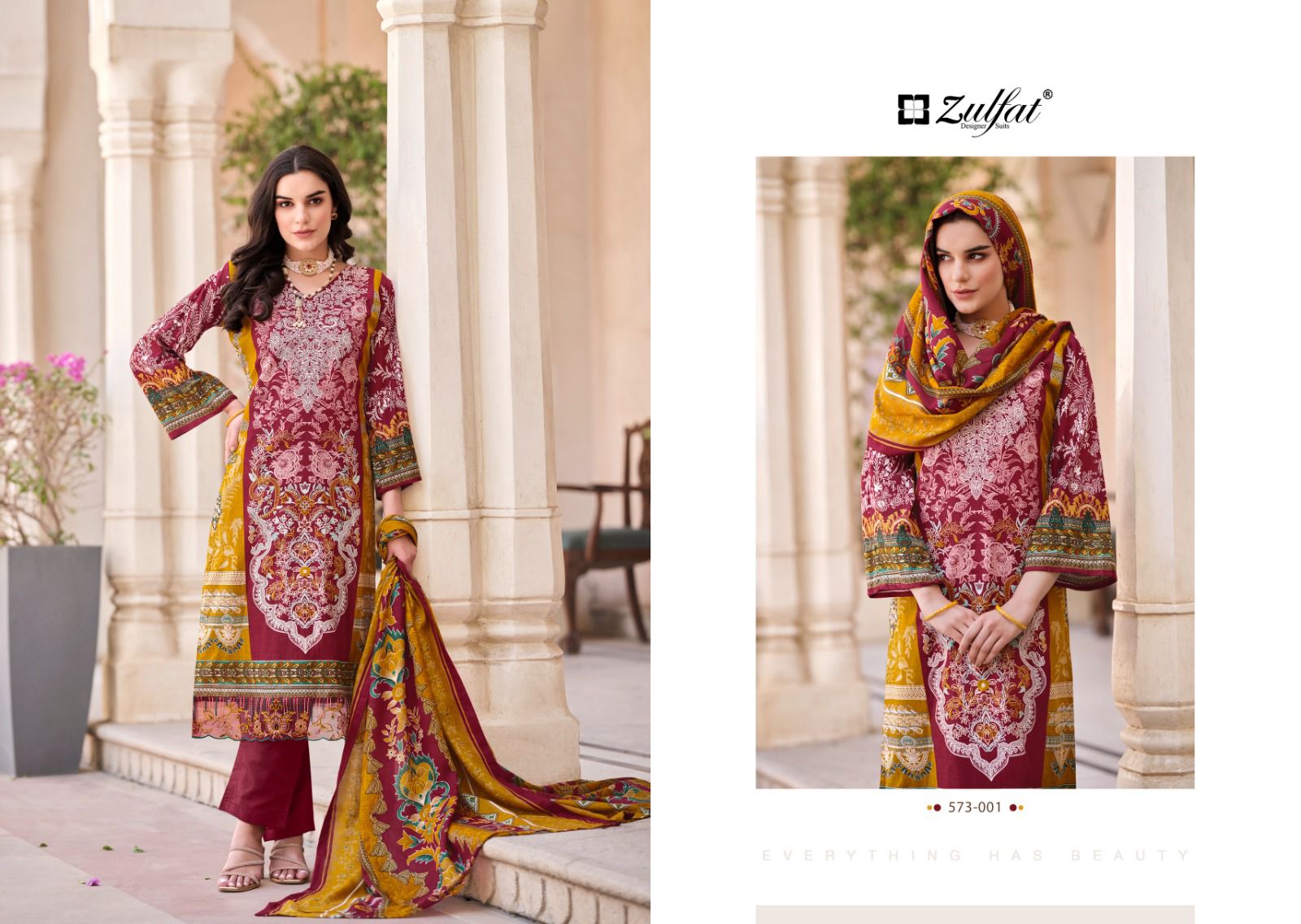 ZULFAT GULREZ VOL 3 PURE COTTON SUITS