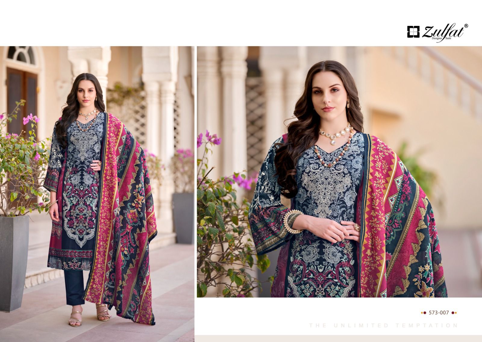 ZULFAT GULREZ VOL 3 PURE COTTON SUITS