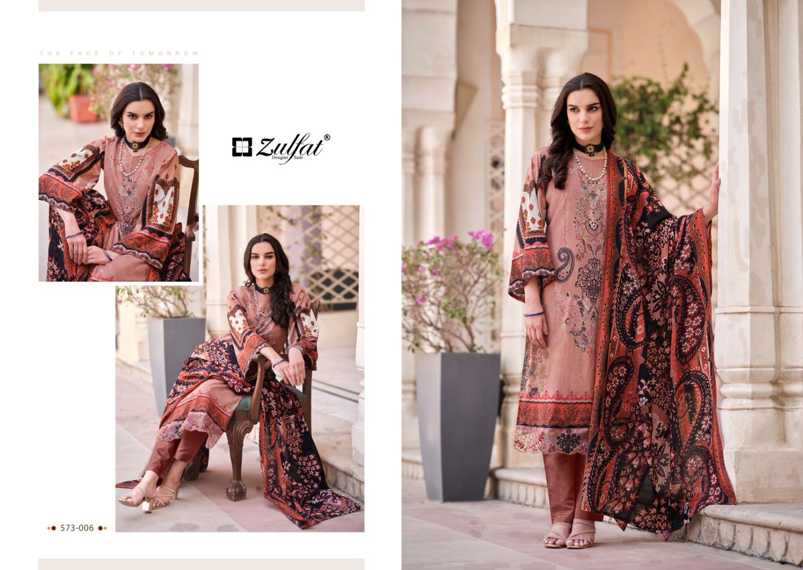 ZULFAT GULREZ VOL 3 PURE COTTON SUITS