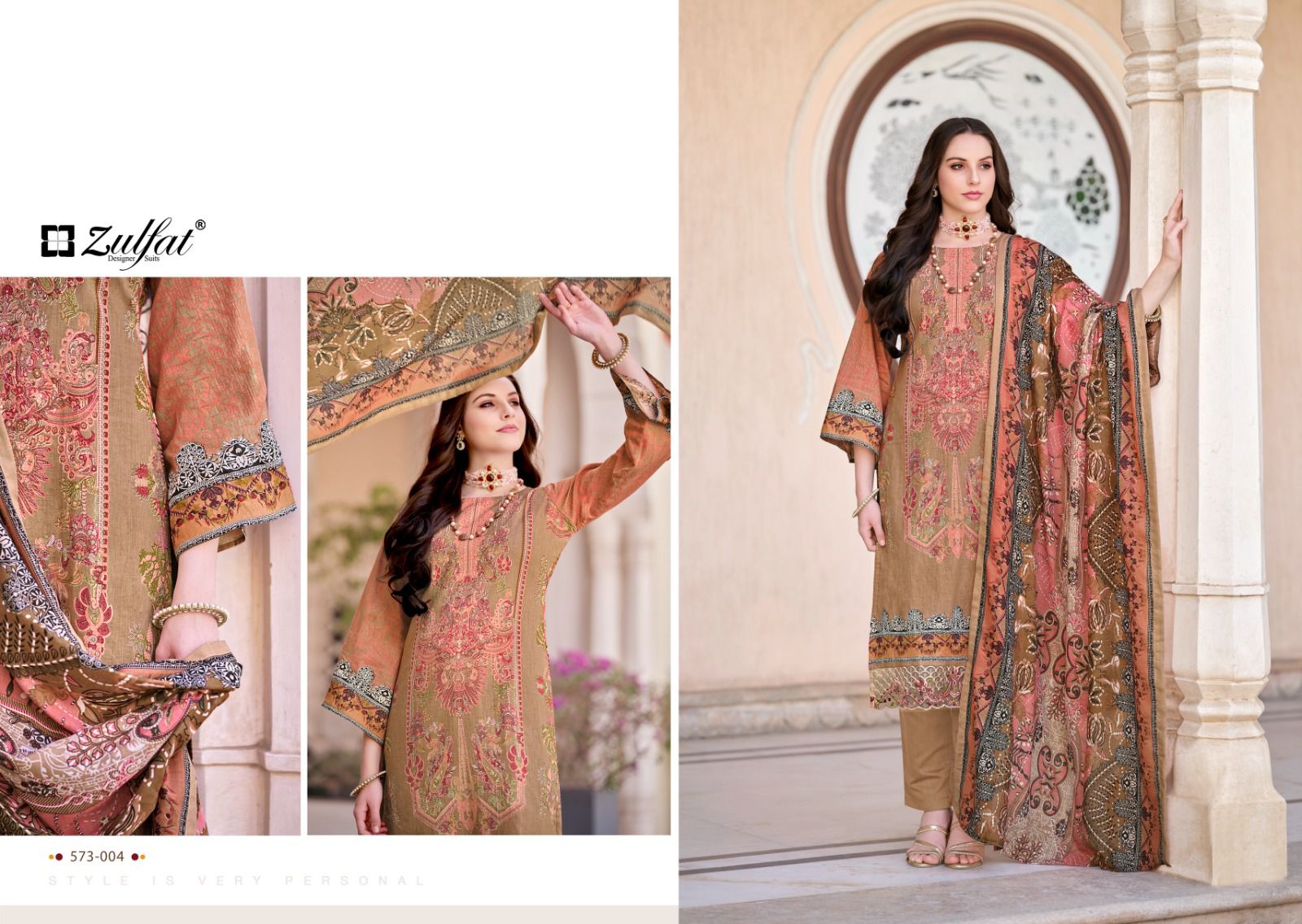 ZULFAT GULREZ VOL 3 PURE COTTON SUITS