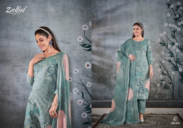 ZULFAT SUMMER SWAG VOL 2 PURE COTTON SUITS