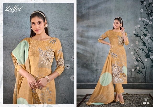 ZULFAT SUMMER SWAG VOL 2 PURE COTTON SUITS