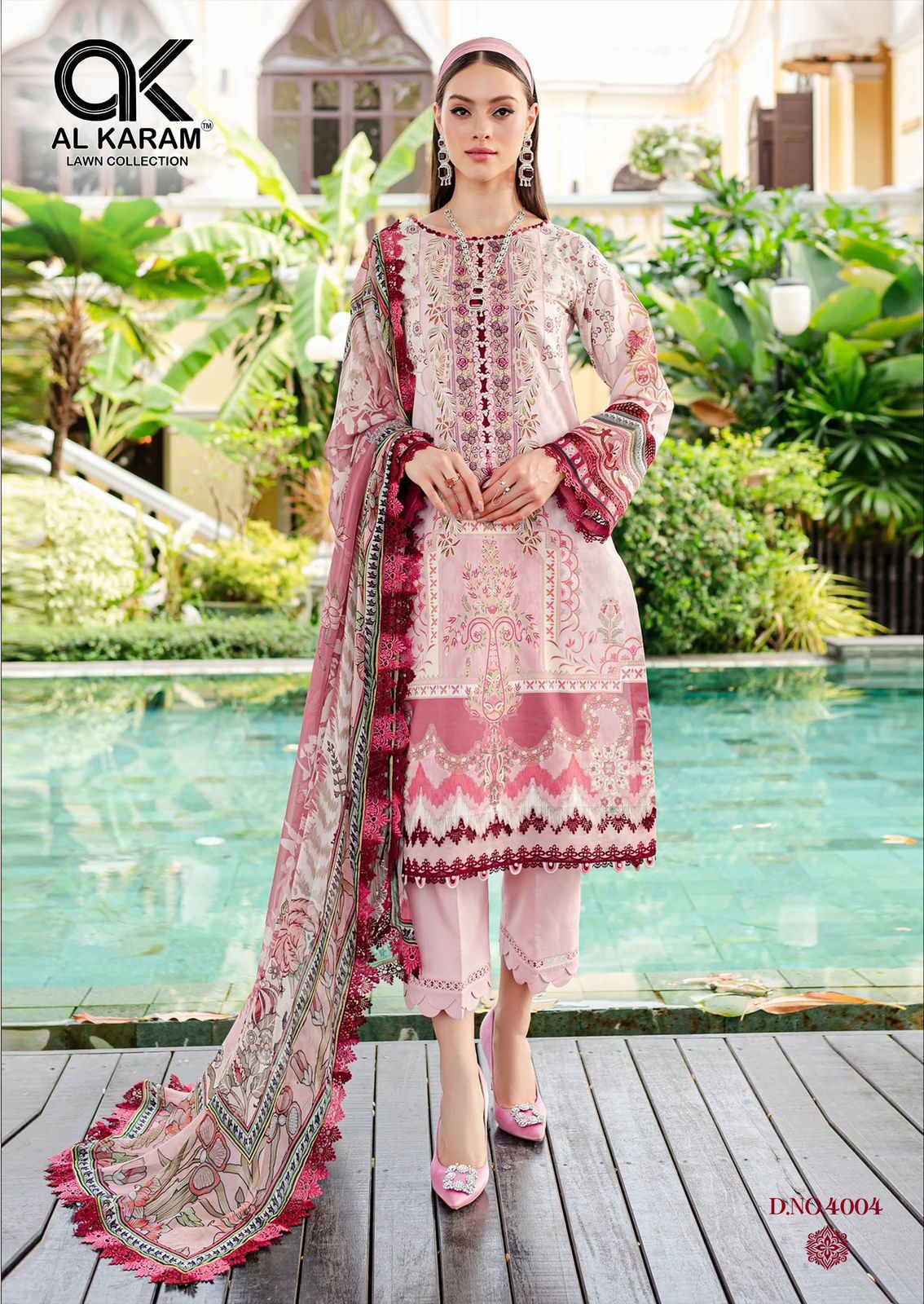 AL KARAM FLORENCE VOL 4 PURE CAMBRIC COTTON SUITS