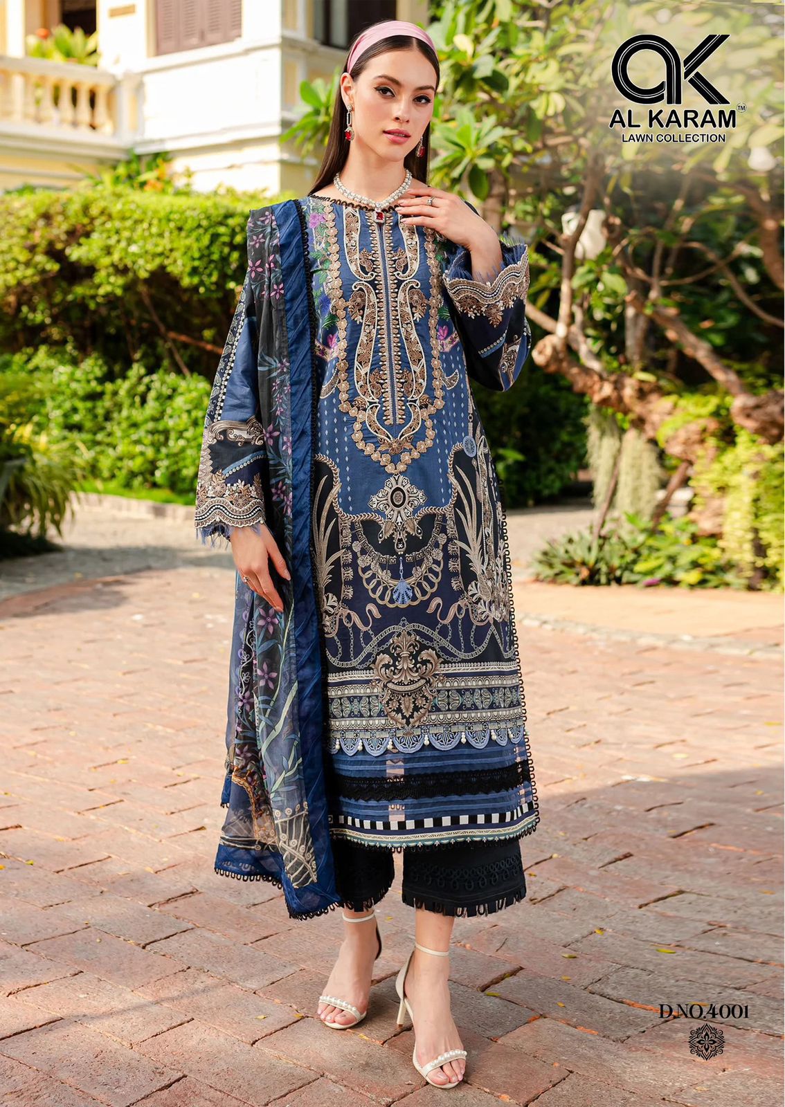 AL KARAM FLORENCE VOL 4 PURE CAMBRIC COTTON SUITS