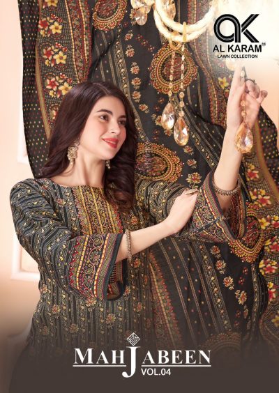 AL KARAM MAHJABEEN VOL 4 COTTON SUITS SUPPLIER