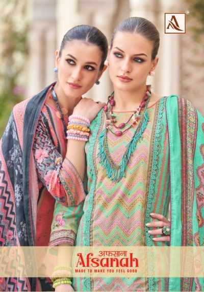 ALOK SUITS AFSANAH PAKISTANI LAWN SUITS