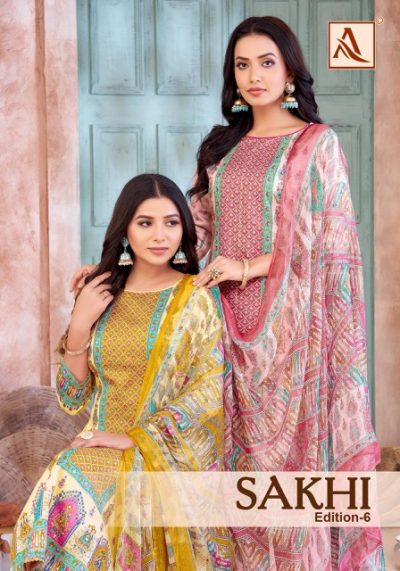 ALOK SUITS SAKHI EDITION 6 SALWAR KAMEEZ SUPPLIER