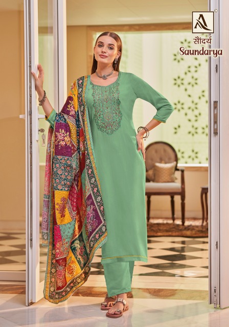 ALOK SUITS SAUNDARYA SALWAR SUITS MANUFACTURER