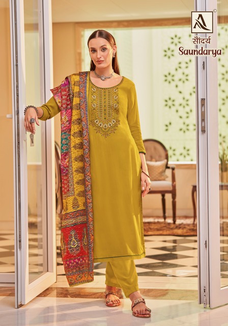 ALOK SUITS SAUNDARYA SALWAR SUITS MANUFACTURER