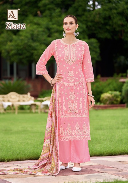 ALOK SUITS ZIAAZ PURE CAMBRIC LAWN SUITS