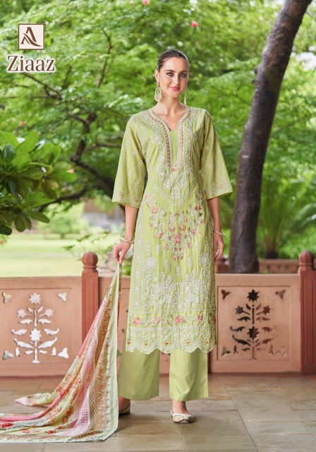 ALOK SUITS ZIAAZ PURE CAMBRIC LAWN SUITS