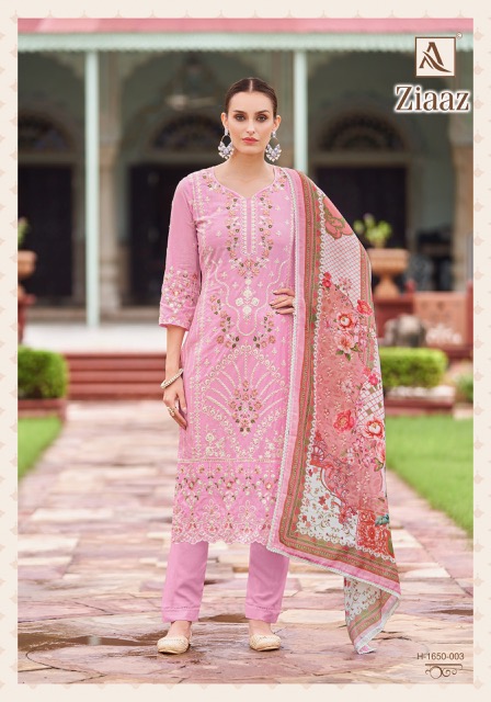 ALOK SUITS ZIAAZ PURE CAMBRIC LAWN SUITS