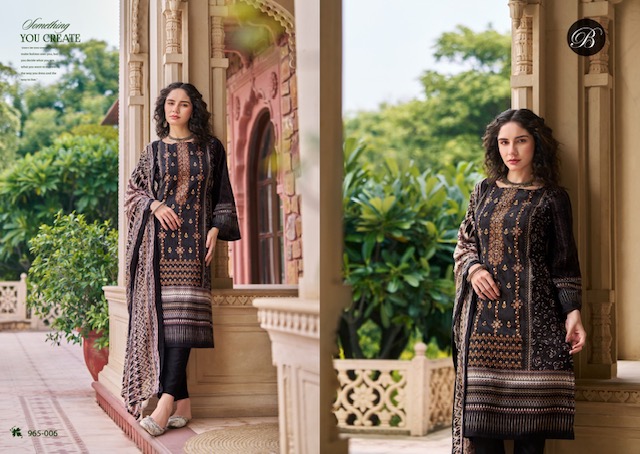 BELLIZA BIN SAEED VOL 7 PURE COTTON SUITS