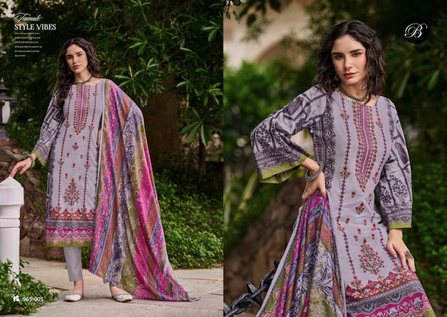 BELLIZA BIN SAEED VOL 7 PURE COTTON SUITS