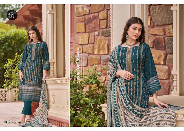 BELLIZA BIN SAEED VOL 7 PURE COTTON SUITS