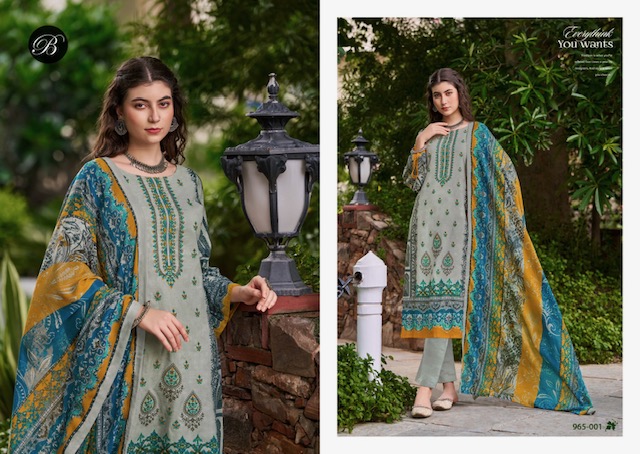 BELLIZA BIN SAEED VOL 7 PURE COTTON SUITS