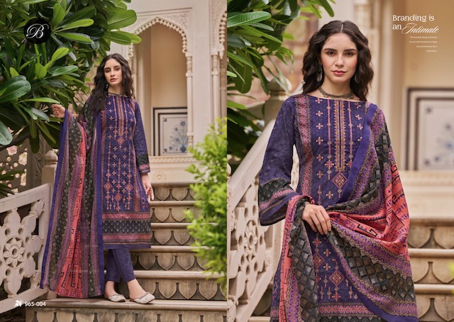 BELLIZA BIN SAEED VOL 7 PURE COTTON SUITS