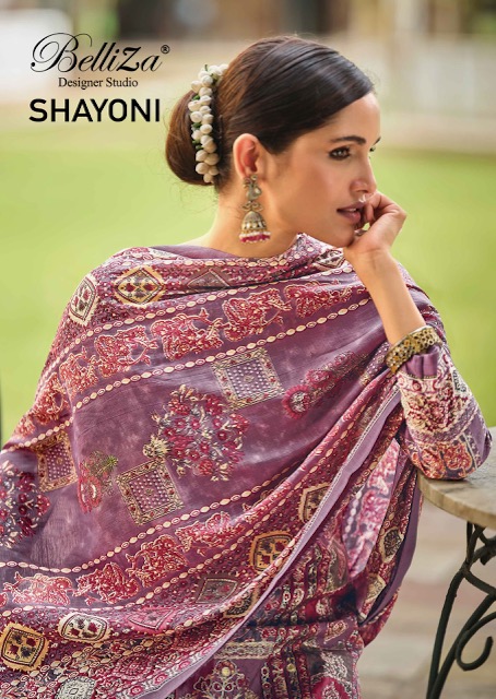 BELLIZA DESIGNER SHAYONI SALWAR SUITS WHOLESALER