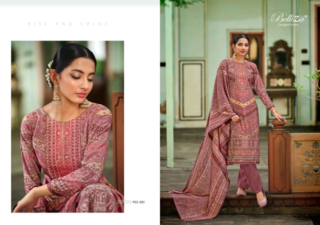 BELLIZA DESIGNER SHAYONI SALWAR SUITS WHOLESALER