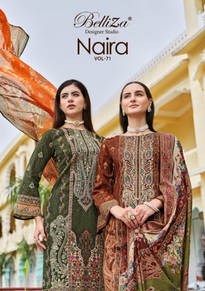 BELLIZA NAIRA VOL 71 PURE COTTON SUITS SUPPLIER