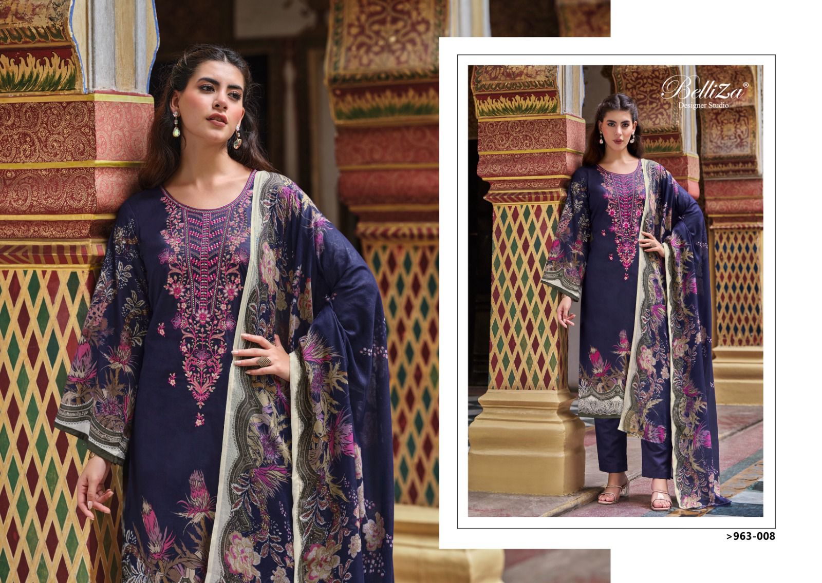 BELLIZA NAIRA VOL 72 PURE COTTON SUITS WHOLESALER