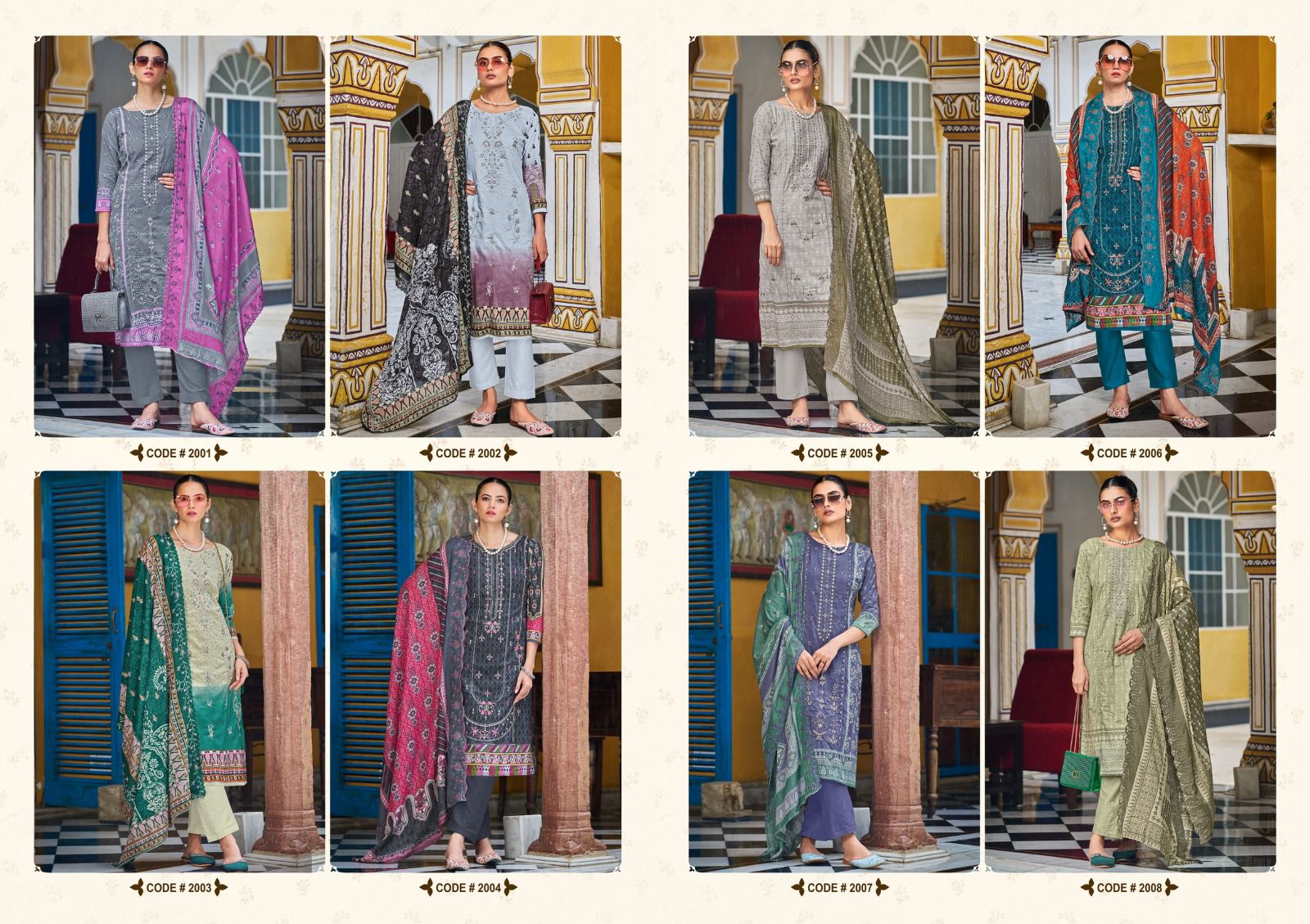 COSMOS BIN SAEED VOL 2 PURE LAWN COTTON SUITS