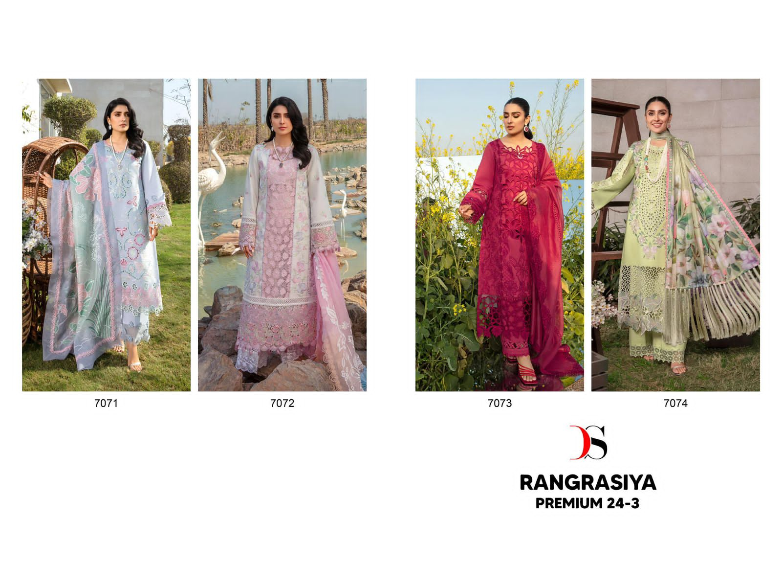 DEEPSY RANG RASIYA PREMIUM 24-3 PAKISTANI SUITS