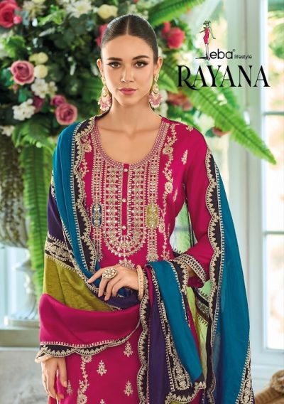 EBA LIFESTYLE RAYANA READYMADE CHINNON SUITS