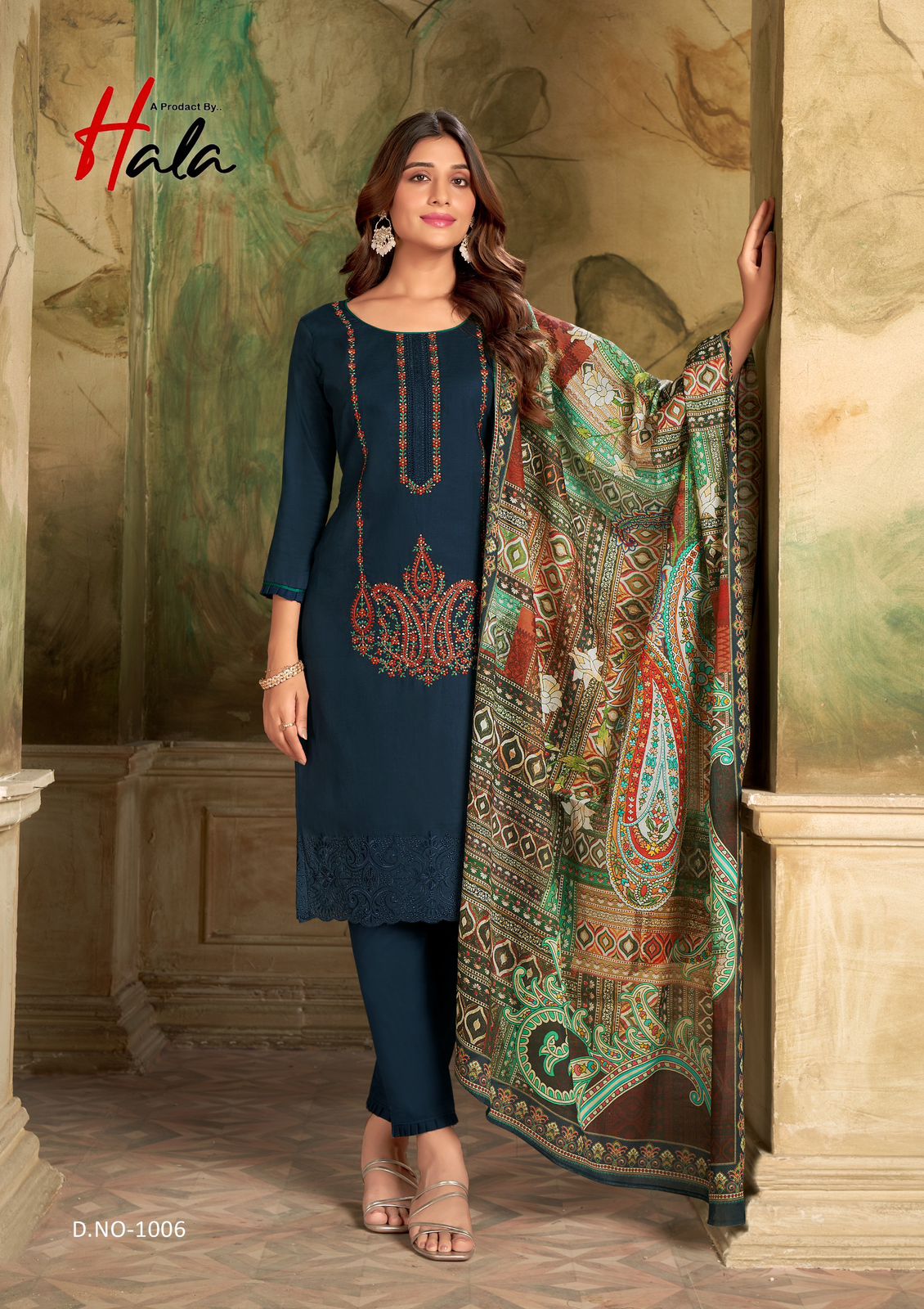 HALA JASHN E ISHQ VOL 1 HEAVY JAM EMBROIDERED SUITS