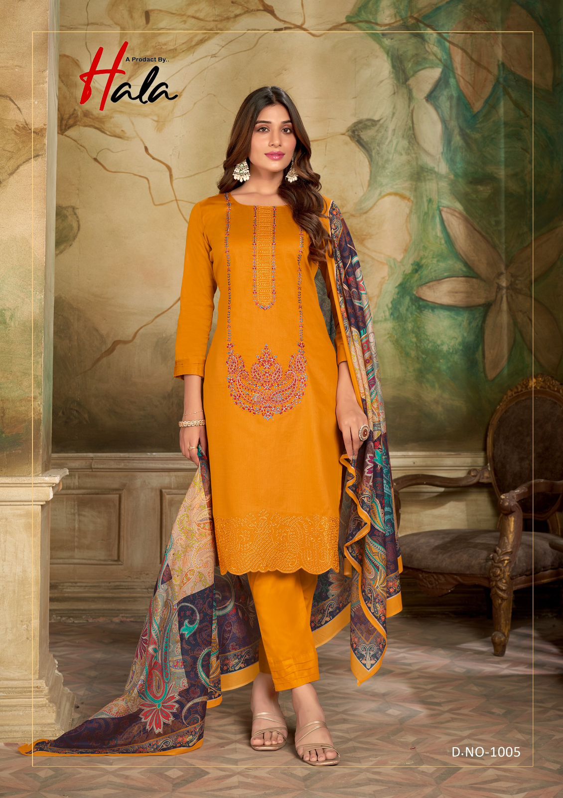 HALA JASHN E ISHQ VOL 1 HEAVY JAM EMBROIDERED SUITS