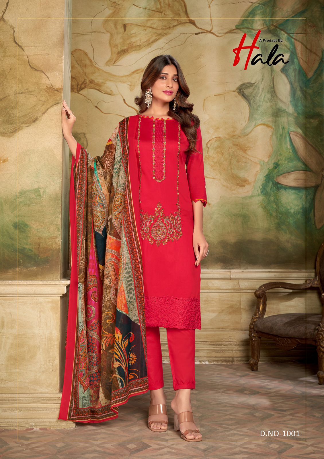 HALA JASHN E ISHQ VOL 1 HEAVY JAM EMBROIDERED SUITS