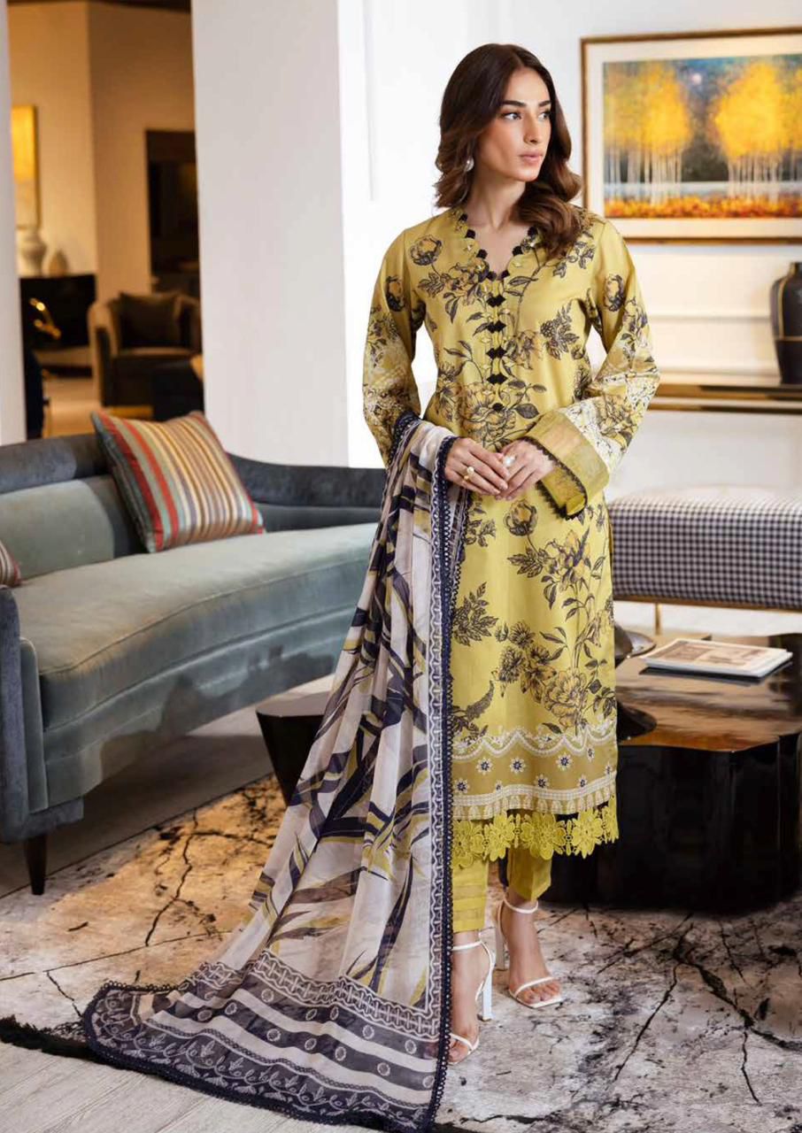 HALA RAMSHA VOL 3 LAWN KARACHI SUITS