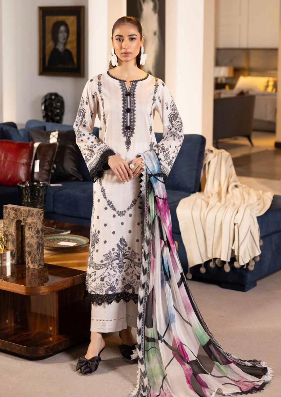 HALA RAMSHA VOL 3 LAWN KARACHI SUITS