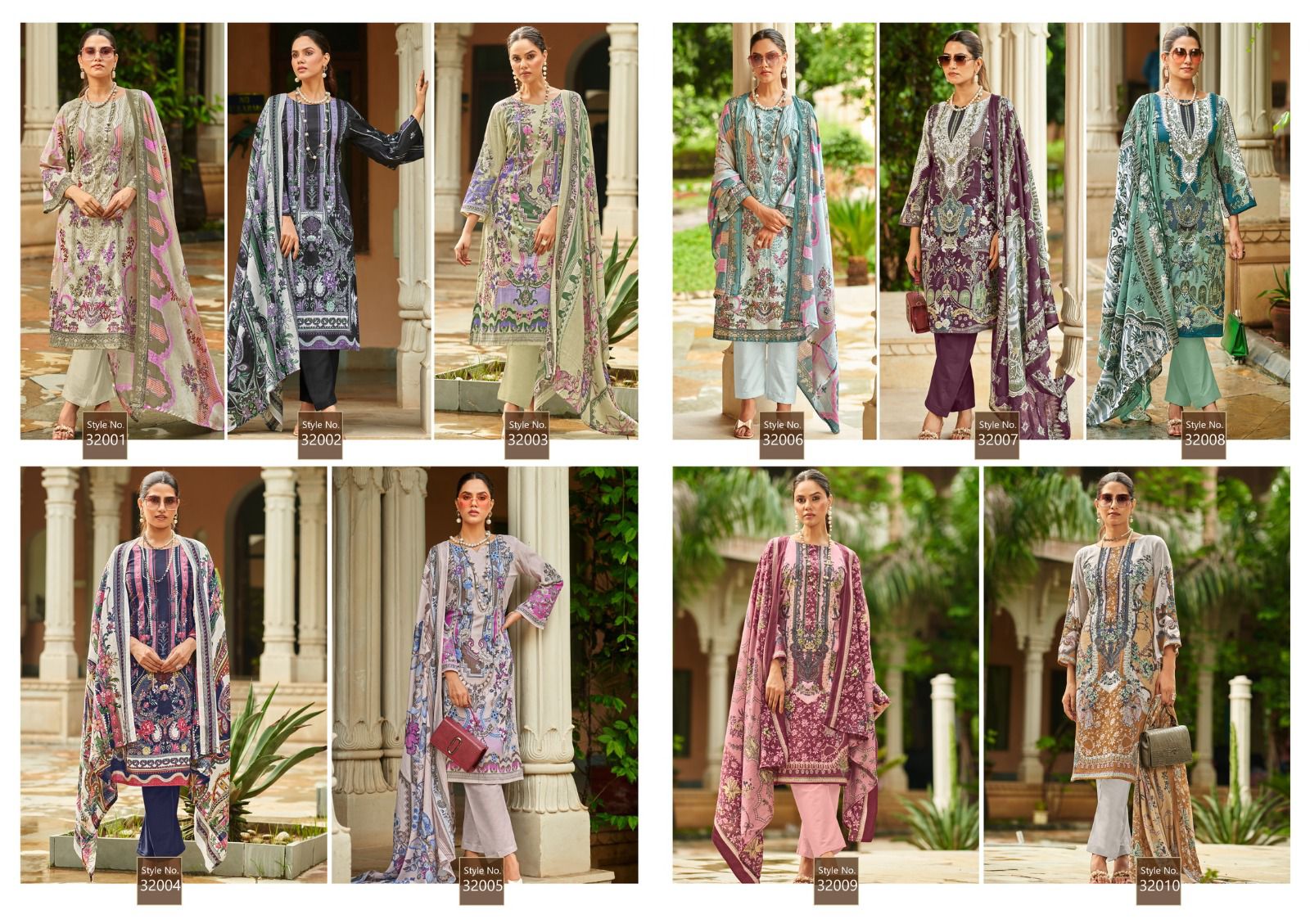 ISHAAL PRINTS GULMOHAR VOL 32 LAWN KARACHI SUITS