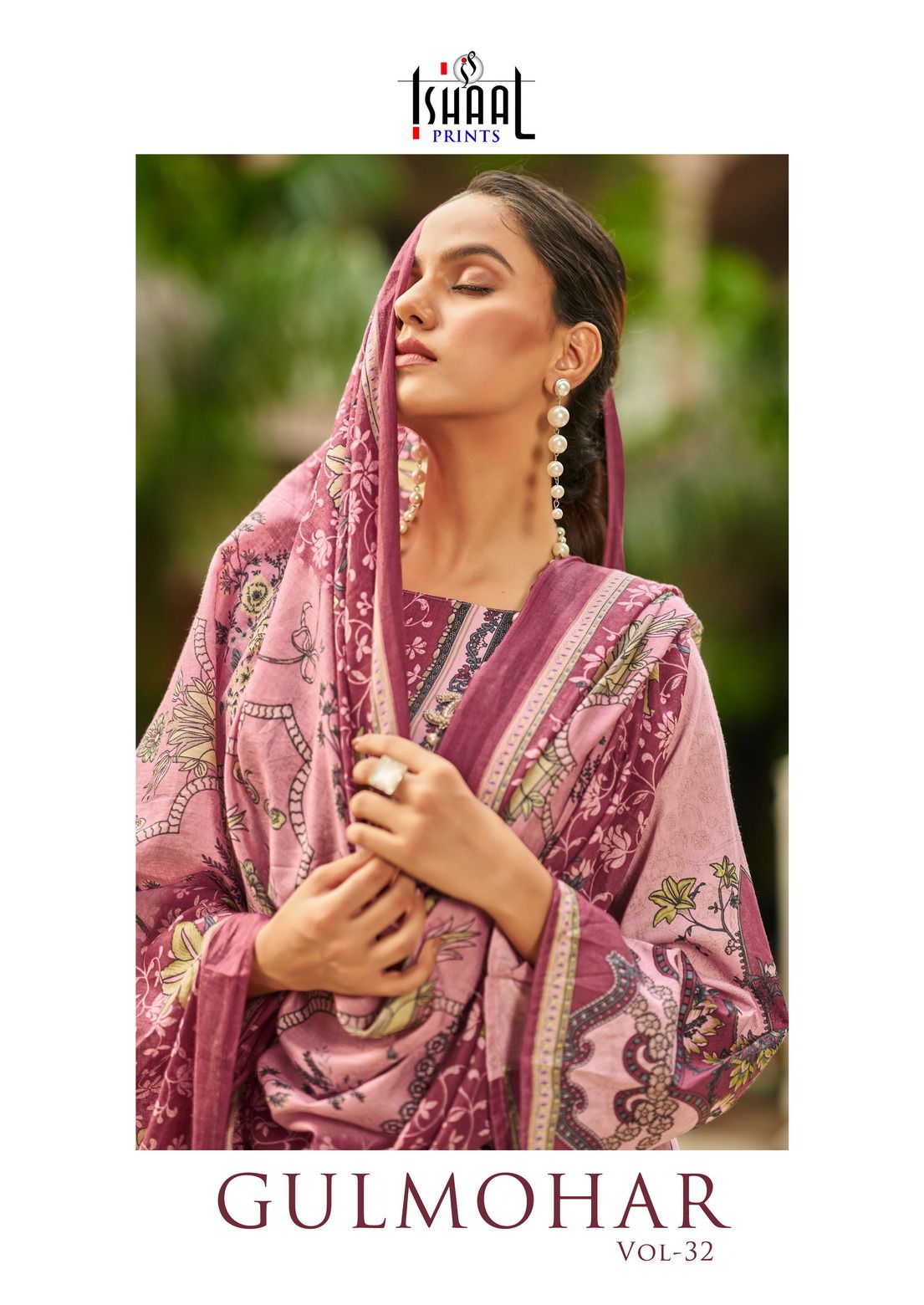 ISHAAL PRINTS GULMOHAR VOL 32 LAWN KARACHI SUITS