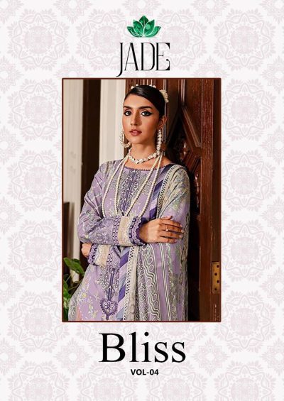 JADE BLISS VOL 4 COTTON KARACHI SUITS