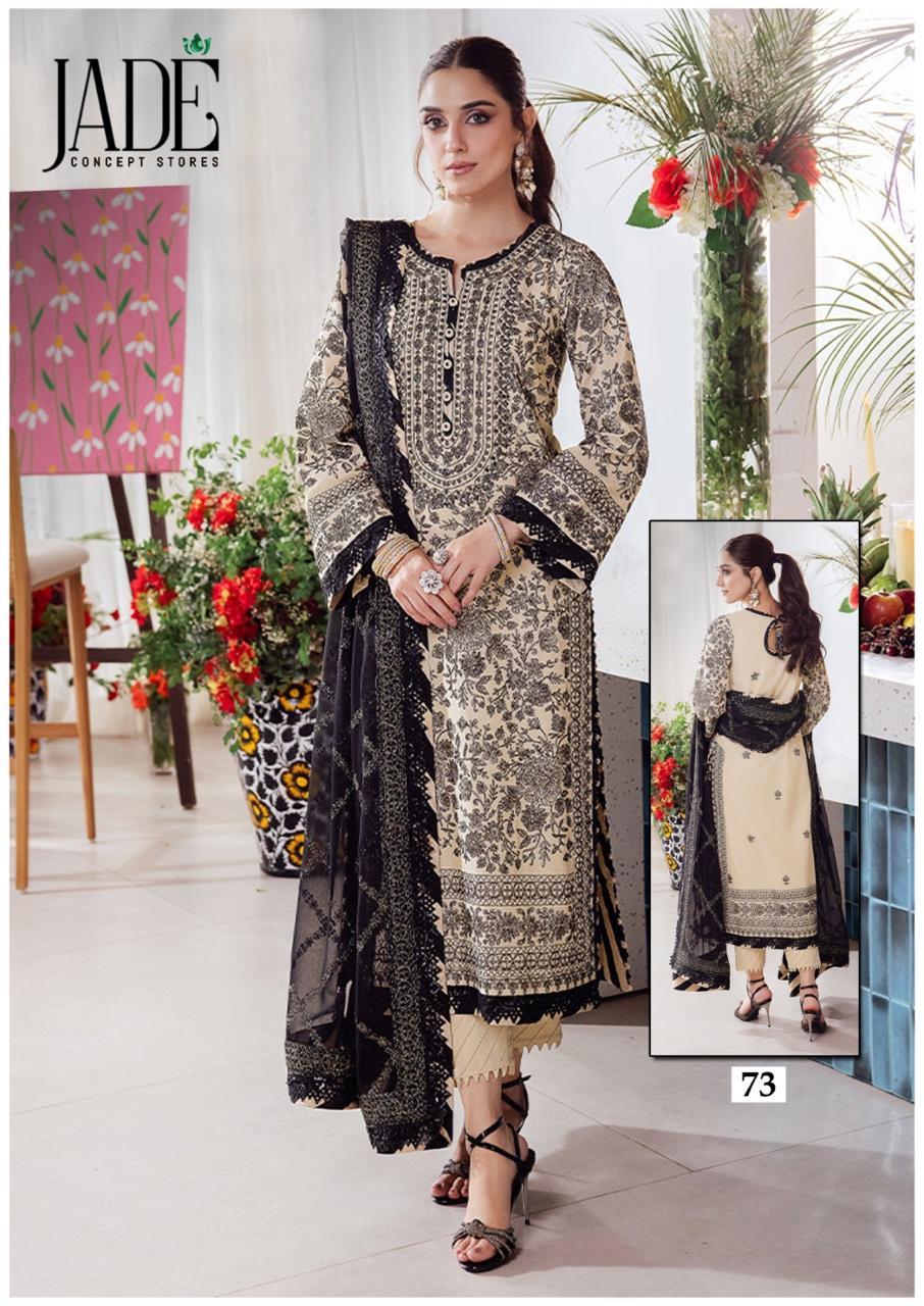 JADE CHEVRON VOL 8 LAWN KARACHI SUITS