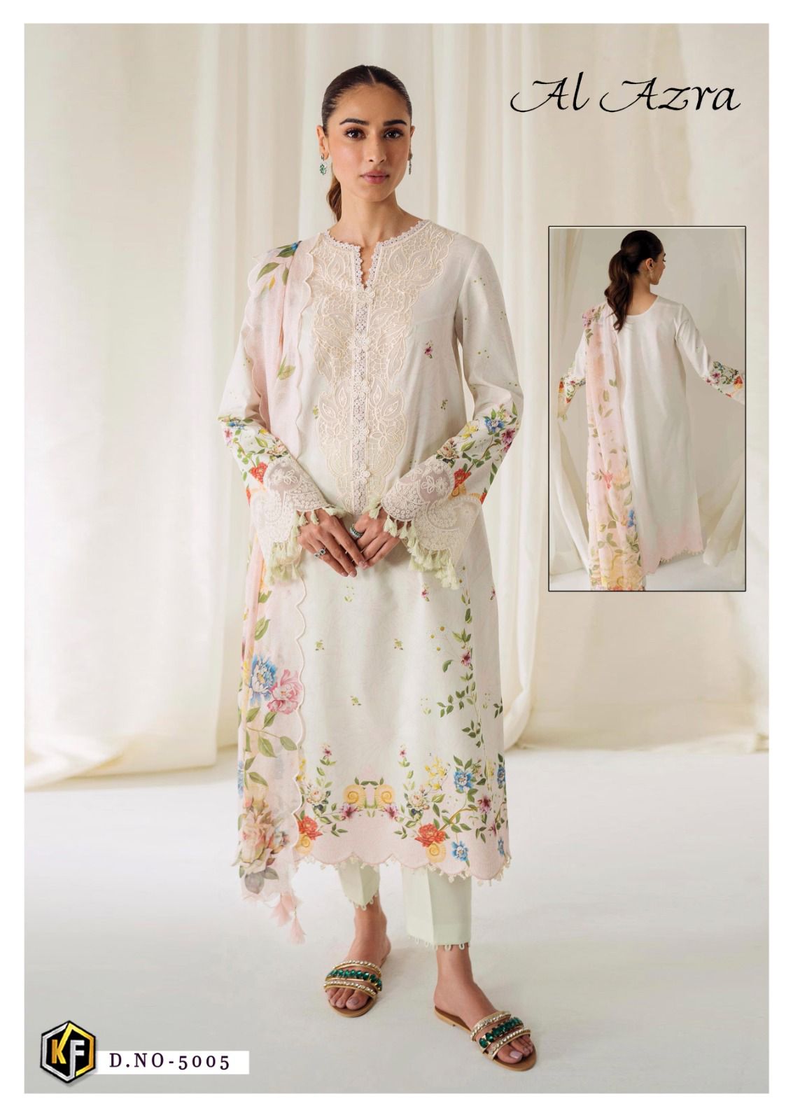 KEVAL FAB AL AZRA VOL 5 LUXURY LAWN COLLECTION