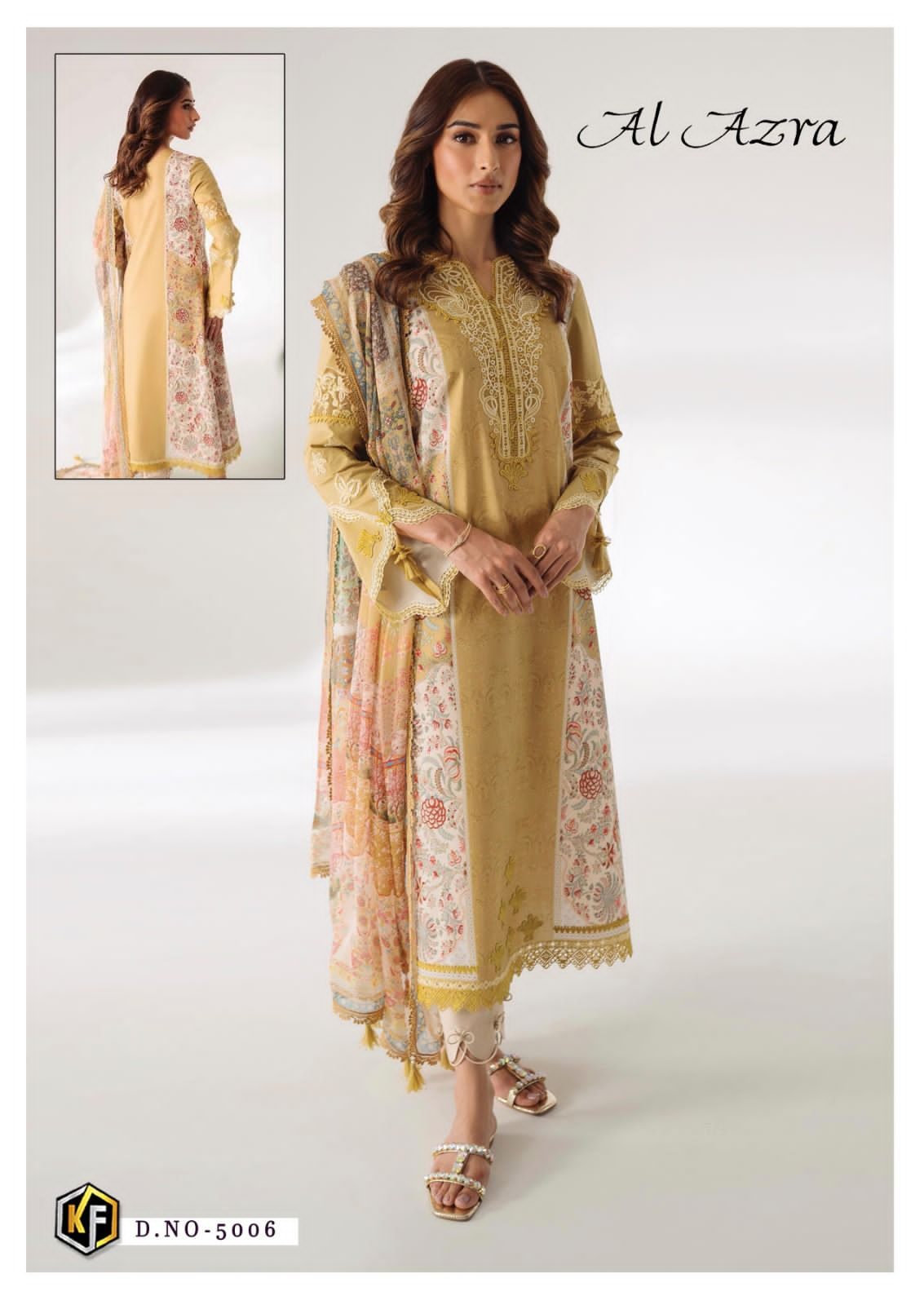 KEVAL FAB AL AZRA VOL 5 LUXURY LAWN COLLECTION