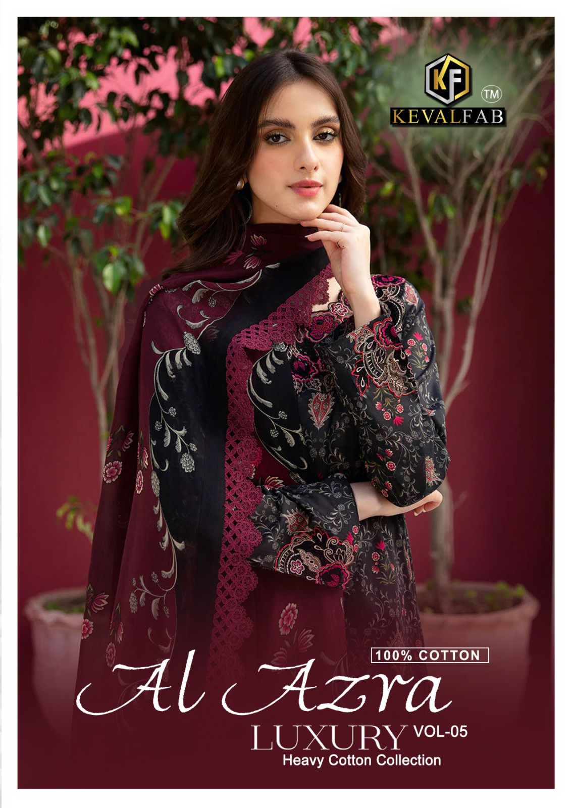 KEVAL FAB AL AZRA VOL 5 LUXURY LAWN COLLECTION