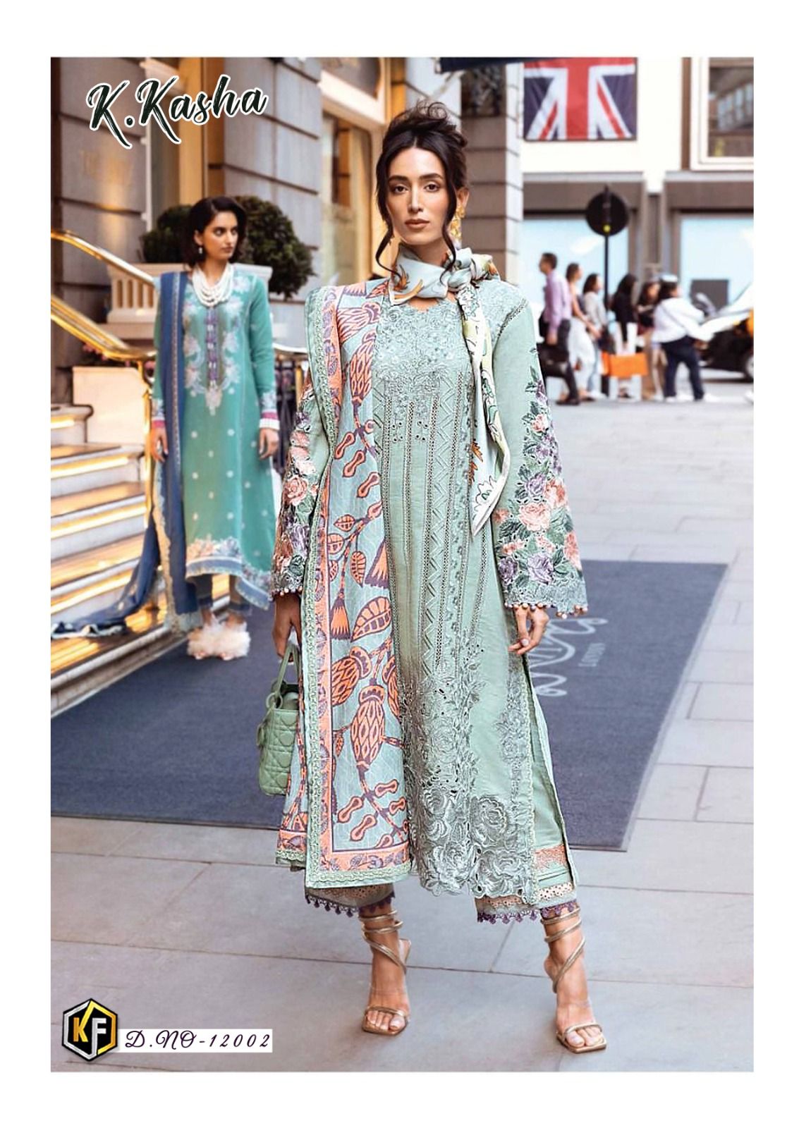 KEVAL FAB K KASHA VOL 12 COTTON KARACHI SUITS