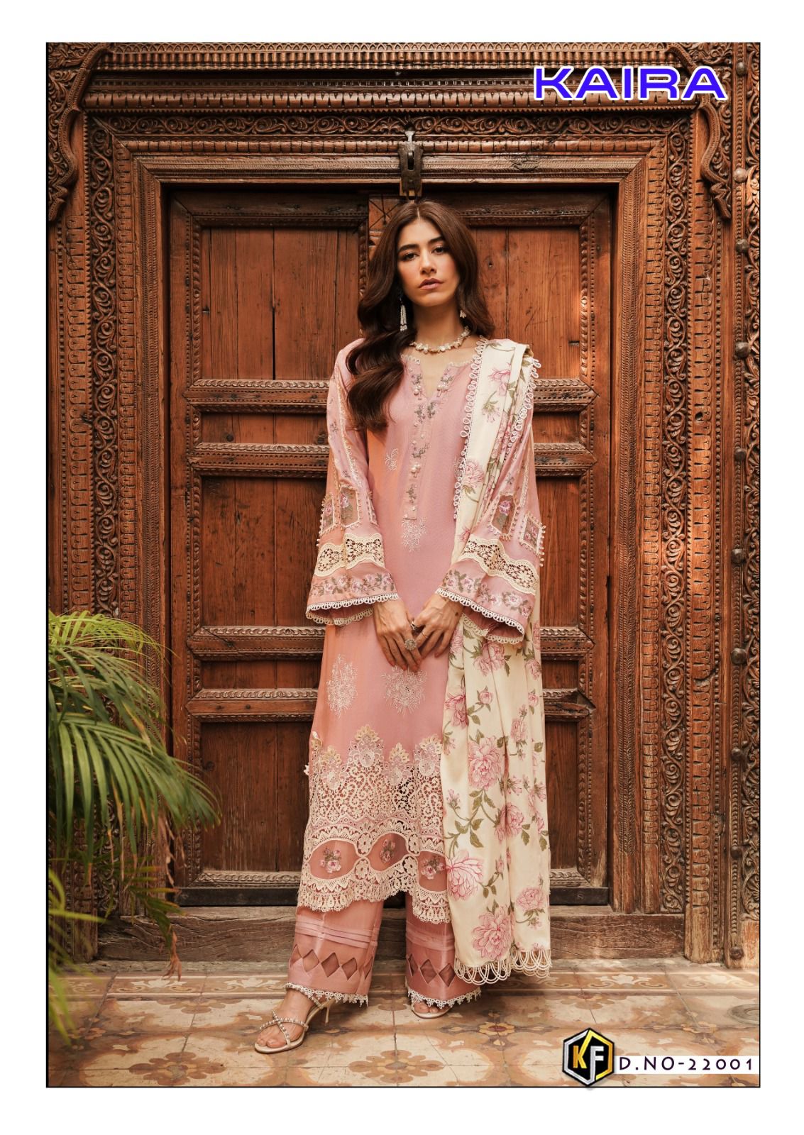 KEVAL FAB KAIRA VOL 22 LAWN COTTON SUITS CATLAOG