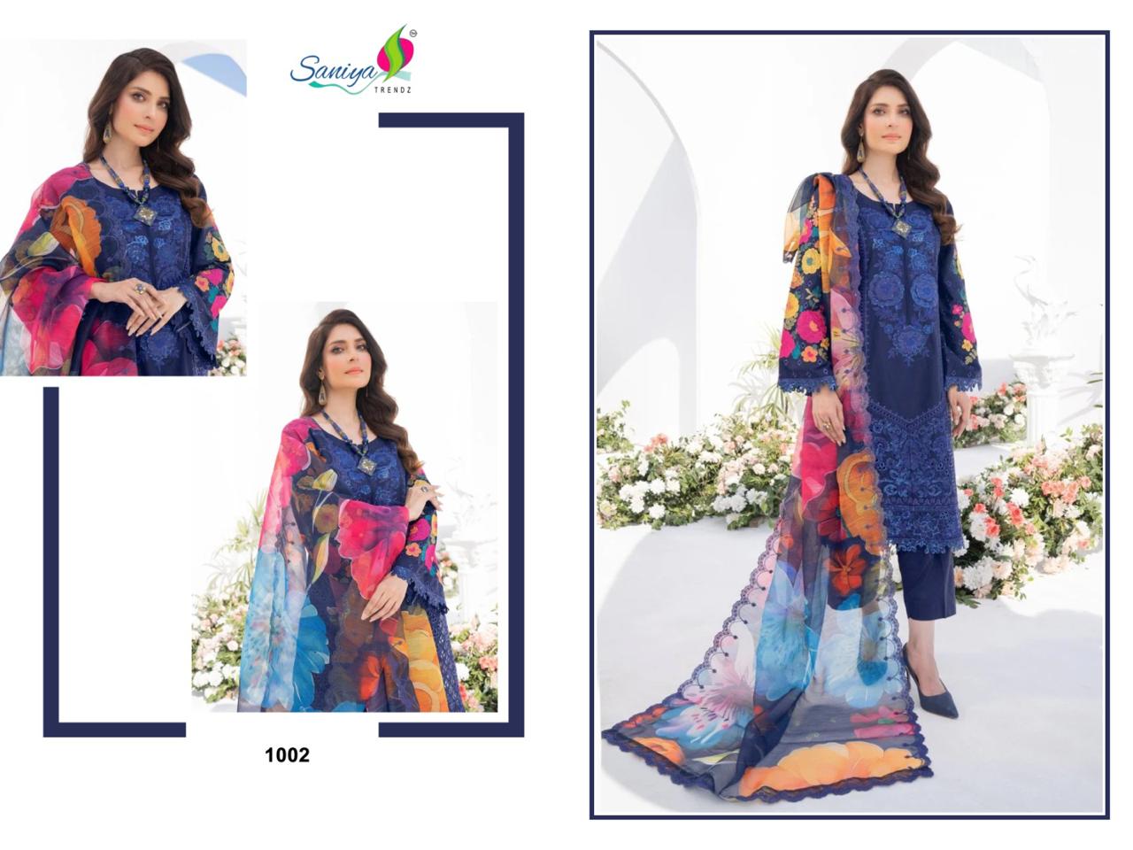 SANIYA TRENDZ KARMA COllECTION VOL 1 PAKISTANI SUITS