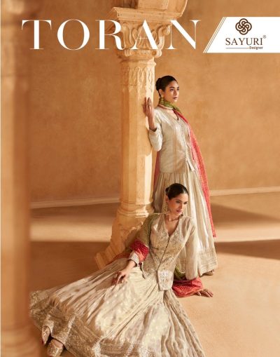 SAYURI DESIGNER TORAN READYMADE DEISNGER SUITS