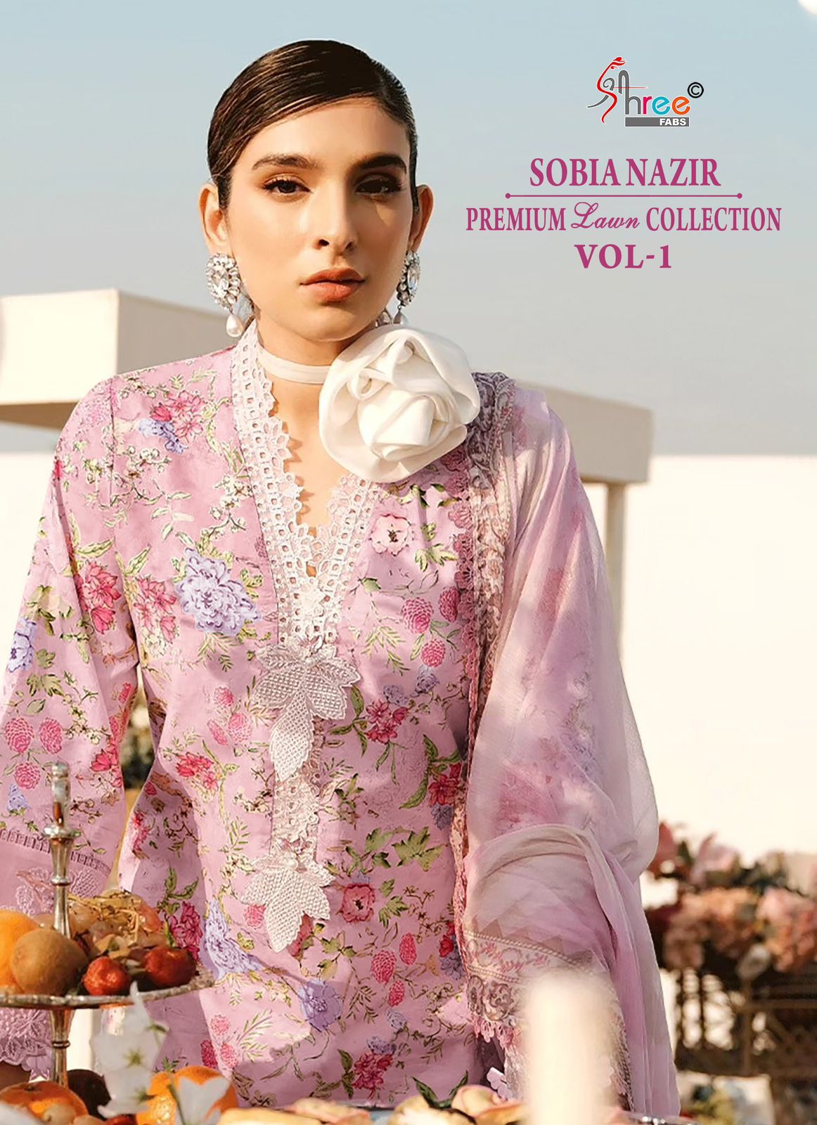 SHREE FABS SOBIA NAZIR VOL 1 PREMIUM LAWN COLLECTION