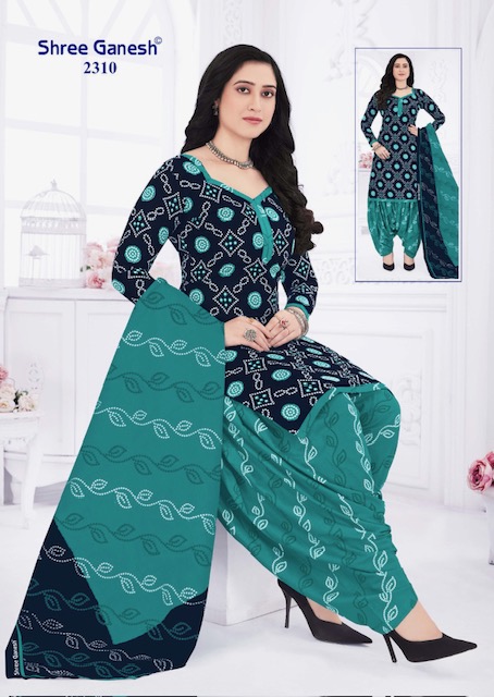 SHREE GANESH BANDHANI VOL 3 COTTON PATIYALA SUITS